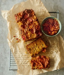 Tomato and courgette loaf
